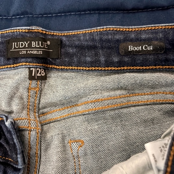 Judy Blue dark wash boot cut jean - Picture 2 of 6